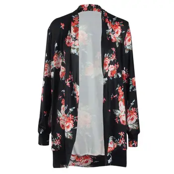 Fashion Women Floral Print Long Sleeve Cardigan Loose Kimonoe Coat Outerwear
Fashion Women Floral Print Long Sleeve Cardigan Loose Kimonoe Coat Outerwear