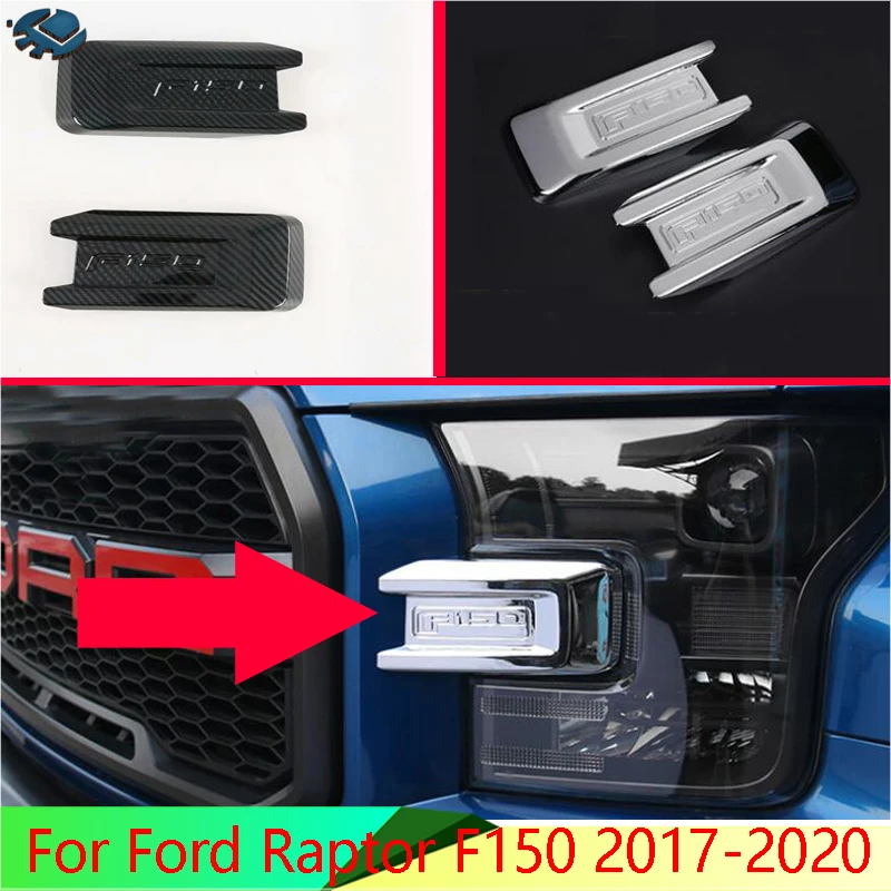 For Ford Raptor F150 2017-2020 Car Accessories ABS Chrome Headlamp lamp eyebrow trim molding
For Ford Raptor F150 2017-2020 Car Accessories ABS Chrome Headlamp lamp eyebrow trim molding