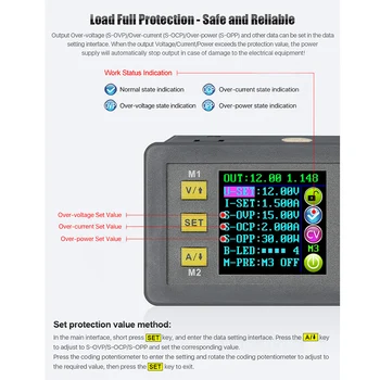 DPS3003 Digitally Controlled DC Programmable Power Supply Step-down Module Integrated Voltage Ammeter 32V/3A ALI88
DPS3003 Digitally Controlled DC Programmable Power Supply Step-down Module Integrated Voltage Ammeter 32V/3A ALI88