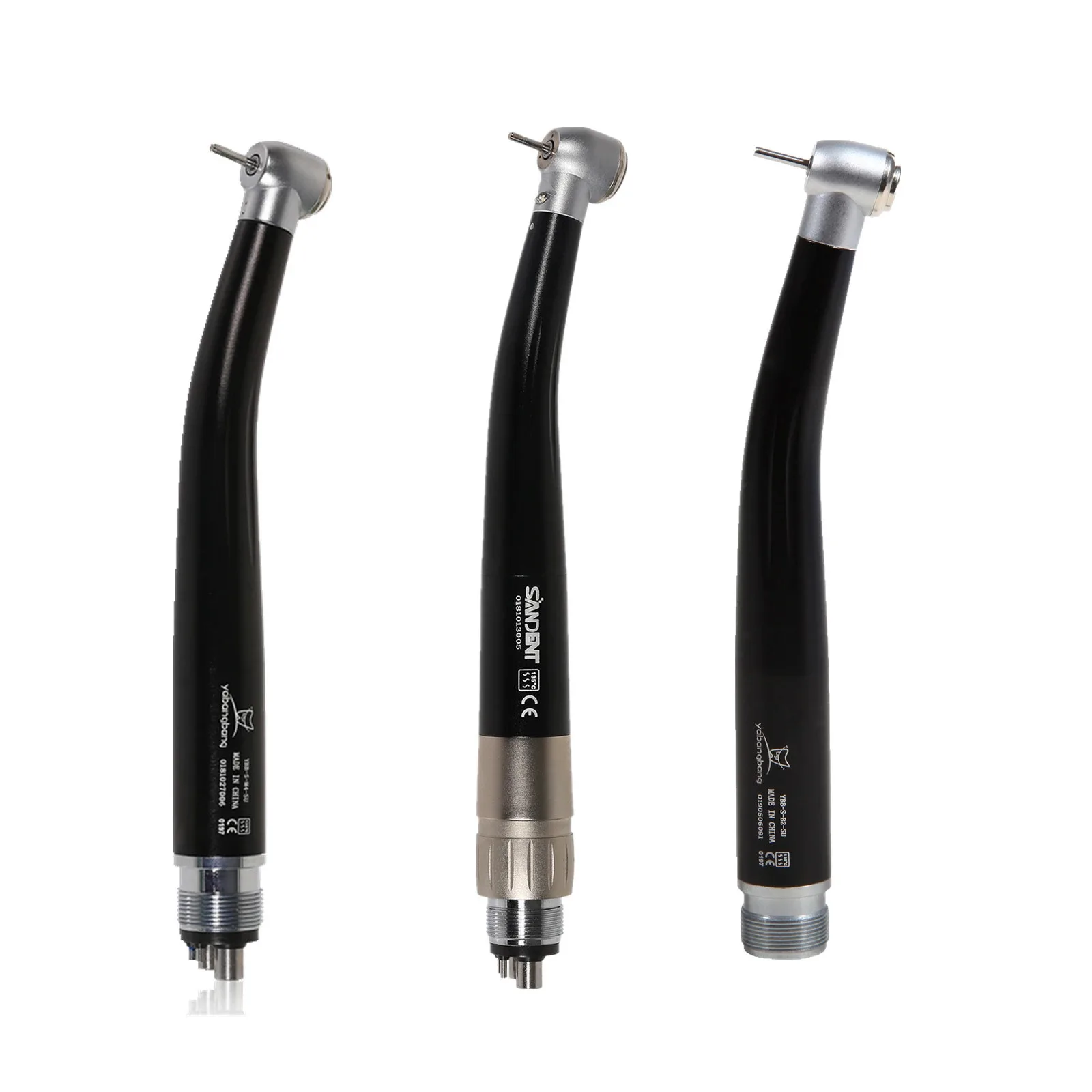 Dental LED E-generator Handpiece High Speed Triple Water Spray Push Button Turbine With 4 Hole Quick Coupler Fit NSK Black Color
Dental LED E-generator Handpiece High Speed Triple Water Spray Push Button Turbine With 4 Hole Quick Coupler Fit NSK Black Color
