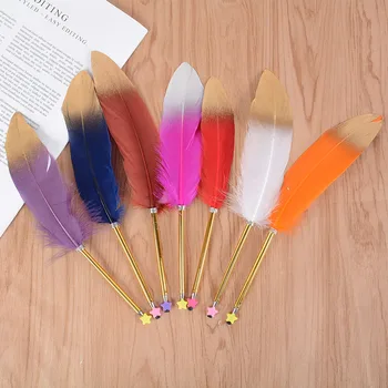 1Pc Gold Powder Pens Cute Feather Ballpoint Pens Kawaii Plush Ball Pens For Writing School Office Supplies Novelty Stationery
1Pc Gold Powder Pens Cute Feather Ballpoint Pens Kawaii Plush Ball Pens For Writing School Office Supplies Novelty Stationery