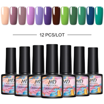 10/12 Pcs/Lot Gel Polish Set Nail Soak Off Semi-Permanent UV Gel Base Top Coat Nail For Manicures Hybrid Varnishes Nail Art
10/12 Pcs/Lot Gel Polish Set Nail Soak Off Semi-Permanent UV Gel Base Top Coat Nail For Manicures Hybrid Varnishes Nail Art