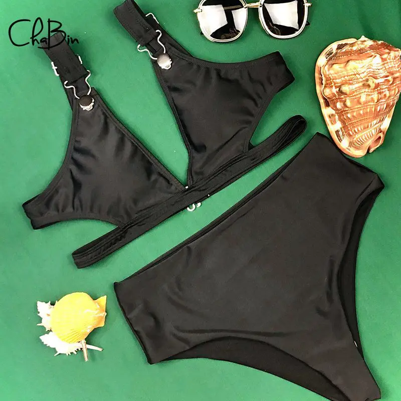 New 2020 Women Sexy Bikini Set Padded Solid Two Pieces Swimwear Beach Bathing Suit High Waist Swimsuit Bikini Swimming Suit
New 2020 Women Sexy Bikini Set Padded Solid Two Pieces Swimwear Beach Bathing Suit High Waist Swimsuit Bikini Swimming Suit