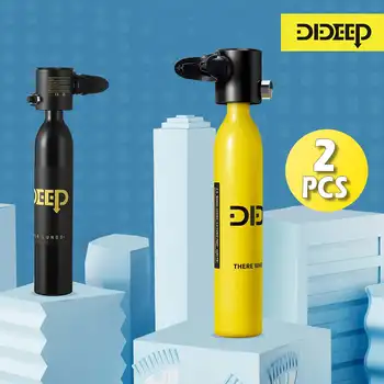 DIDEEP Yellow+Black 0.5L Mini Scuba Diving Oxygen Cylinder Air Tank Set Respirator Deep Dive Snorkeling Breath Diving Equipment
DIDEEP Yellow+Black 0.5L Mini Scuba Diving Oxygen Cylinder Air Tank Set Respirator Deep Dive Snorkeling Breath Diving Equipment