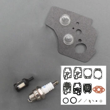 Carburetor Carb Kit Fuel Line Filter Primer Bulbs Spark Plug For Honda GX35 HHT35 HHT35S Lawn Mower Replacement Parts
Carburetor Carb Kit Fuel Line Filter Primer Bulbs Spark Plug For Honda GX35 HHT35 HHT35S Lawn Mower Replacement Parts