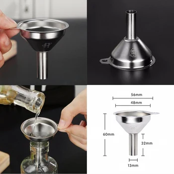 Mini Small Steel Funnels For Perfume Liquid Oil Filling Empty Bottle Silver, Smooth appearance, easy to clean
Mini Small Steel Funnels For Perfume Liquid Oil Filling Empty Bottle Silver, Smooth appearance, easy to clean