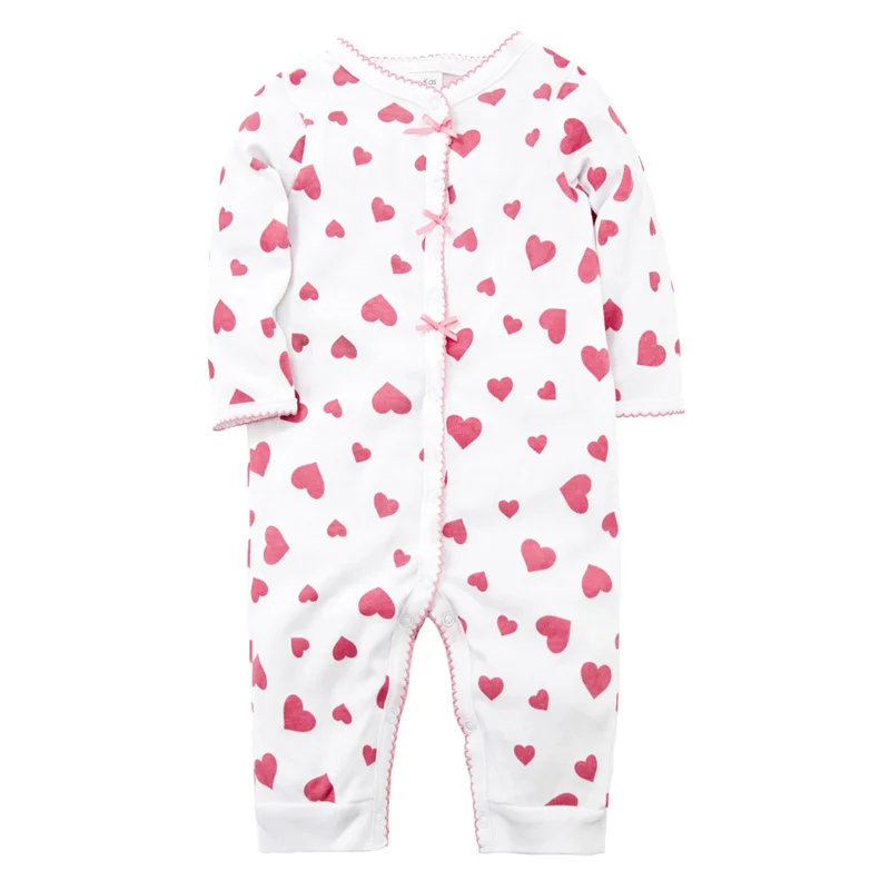 2019 Autumn Winter Baby Girls roupa de bebes Newborn Jumpsuit Long Sleeve Cotton Pajamas 0-12 Months Rompers Baby Clothes
2019 Autumn Winter Baby Girls roupa de bebes Newborn Jumpsuit Long Sleeve Cotton Pajamas 0-12 Months Rompers Baby Clothes