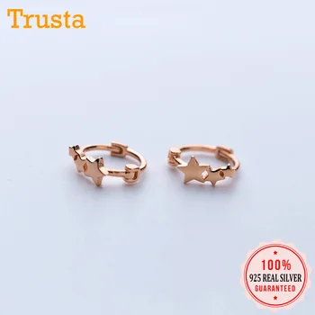 Trusta 100% 925 Real Sterling Silver Star Geometric Ear Cuff Clip On Earrings For Women Girl Teen Piercing Earing Jewelry DS1202
Trusta 100% 925 Real Sterling Silver Star Geometric Ear Cuff Clip On Earrings For Women Girl Teen Piercing Earing Jewelry DS1202