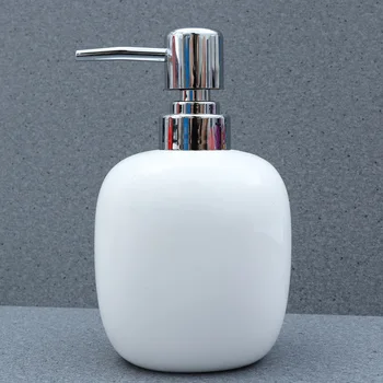 Ceramic Empty Lotion Bottles Containers Toiletry Bottles Refillable Shampoo Emulsion Liquid Soap Container for Hotel(White 450ml
Ceramic Empty Lotion Bottles Containers Toiletry Bottles Refillable Shampoo Emulsion Liquid Soap Container for Hotel(White 450ml
