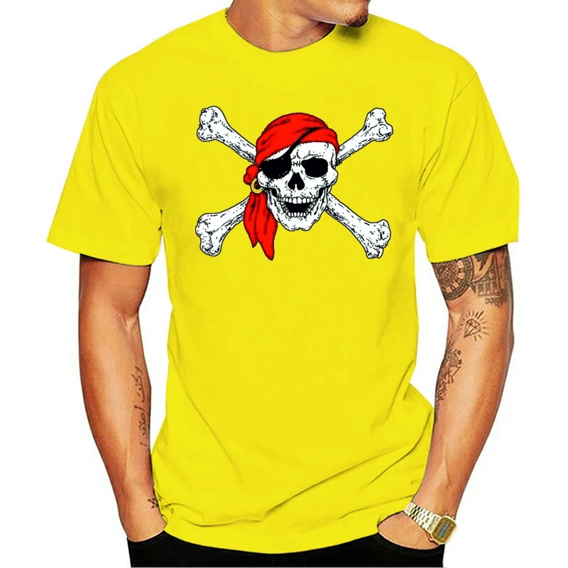 new Pirate Pattern Personalized Men Fashion Graphic Solid Color Custom Round Neck T-shirt with a Simple Cross Neclace women
new Pirate Pattern Personalized Men Fashion Graphic Solid Color Custom Round Neck T-shirt with a Simple Cross Neclace women