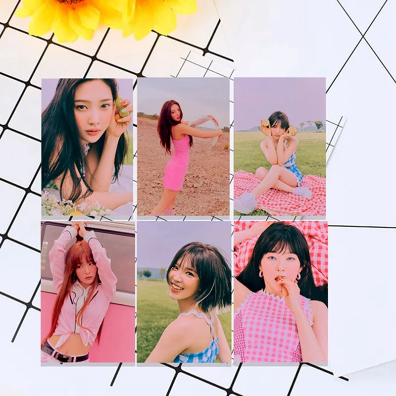 Kpop Red Velvet Mini Album Photo Sticky Card Photocard Wendy Joy Crystal Card Sticker 24pcs/set
Kpop Red Velvet Mini Album Photo Sticky Card Photocard Wendy Joy Crystal Card Sticker 24pcs/set