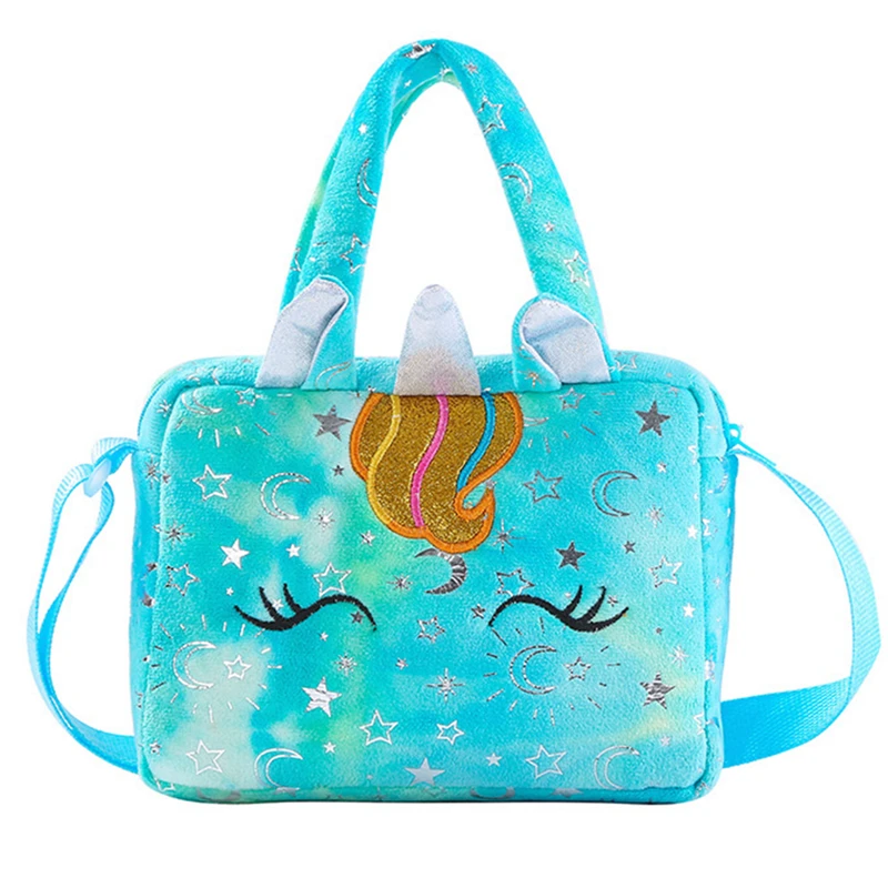 Soft Plush Unicorn Trendy Totes Bag For Kids Soft Plush Unicorn Trendy Totes Bag For Kids