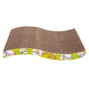 New Pet Cat Kitten Scratch Scratcher Pad Seize Catch Board Mat Catnip Bed S shape
New Pet Cat Kitten Scratch Scratcher Pad Seize Catch Board Mat Catnip Bed S shape