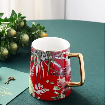 Ceramic cup home gift lovers gift Nordic ins creative Mug business mark cup logo customization
Ceramic cup home gift lovers gift Nordic ins creative Mug business mark cup logo customization