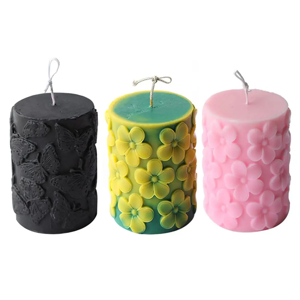 Cylindrical Silicone Candle Mold DIY Candle Making Model Aromatherapy Plaster 3D Silicone Mold Clay Crafts Silicone Mould
Cylindrical Silicone Candle Mold DIY Candle Making Model Aromatherapy Plaster 3D Silicone Mold Clay Crafts Silicone Mould