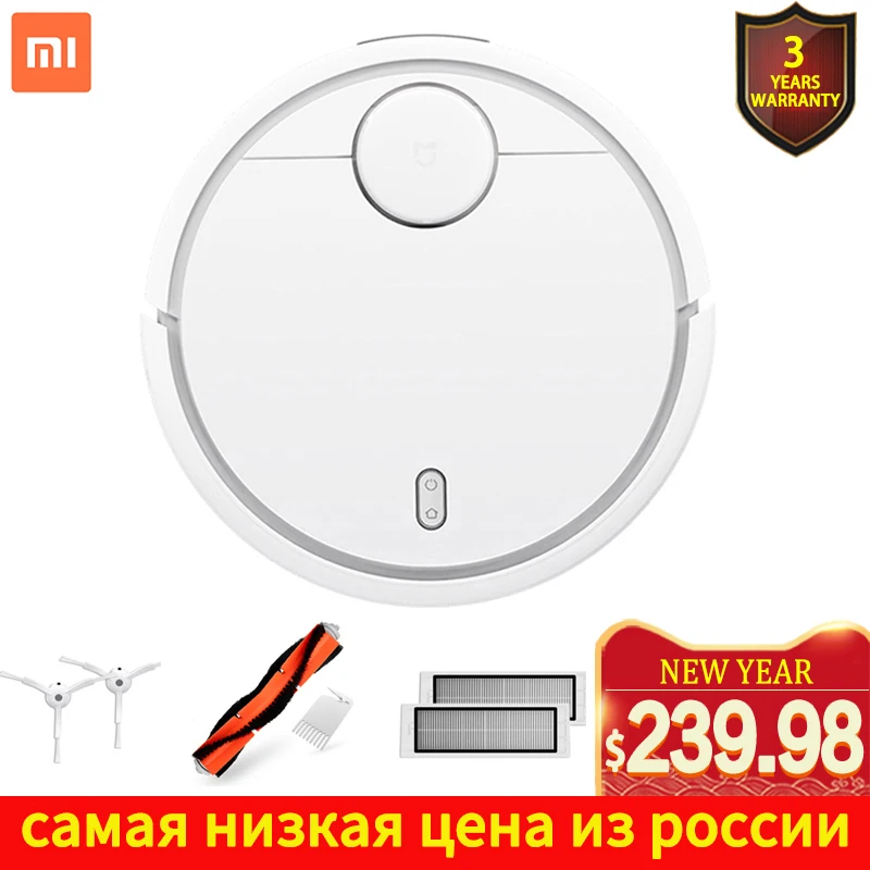 Original XIAOMI Robot Vacuum Cleaner for Home Automatic Sweeping Dust Sterilize Smart Planned WIFI App Remote Control MIJIA
Original XIAOMI Robot Vacuum Cleaner for Home Automatic Sweeping Dust Sterilize Smart Planned WIFI App Remote Control MIJIA