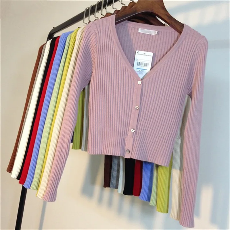 Spring Newly Patchwork Women Cardigans 2020 Autumn Winter Fashion Slim Ladies Knitted Sweater Long Sleeve Buttons Sweater
Spring Newly Patchwork Women Cardigans 2020 Autumn Winter Fashion Slim Ladies Knitted Sweater Long Sleeve Buttons Sweater