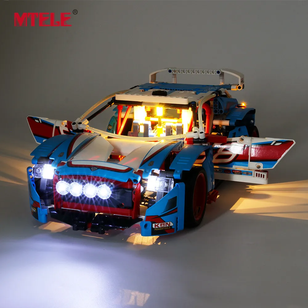 MTELE Brand LED Light Up Kit For Technic Series Rally Car Lighting Set Compatile With 42077 (NOT Include Model)
MTELE Brand LED Light Up Kit For Technic Series Rally Car Lighting Set Compatile With 42077 (NOT Include Model)