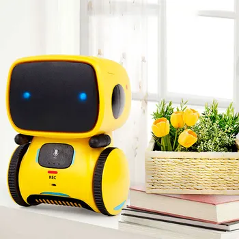 New Kids Smart Robots Voice Command Dance Sing Repeating Recorder Touch Control Toys Interactive Robot Cute Toy Gifts
New Kids Smart Robots Voice Command Dance Sing Repeating Recorder Touch Control Toys Interactive Robot Cute Toy Gifts