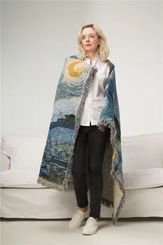Van Gogh Starry Night Star Tapestry Decorative Bed Blanket Sofa Cover Throw Knitted Thickened Bed Cover Floor Blanket Carpet Mat
Van Gogh Starry Night Star Tapestry Decorative Bed Blanket Sofa Cover Throw Knitted Thickened Bed Cover Floor Blanket Carpet Mat