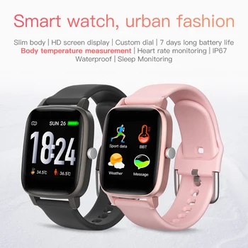 Heart Rate Monitor Sports Smartwatch Waterproof Smart Watch for Android iOS Information Heart Rate Monitor Fitness
Heart Rate Monitor Sports Smartwatch Waterproof Smart Watch for Android iOS Information Heart Rate Monitor Fitness