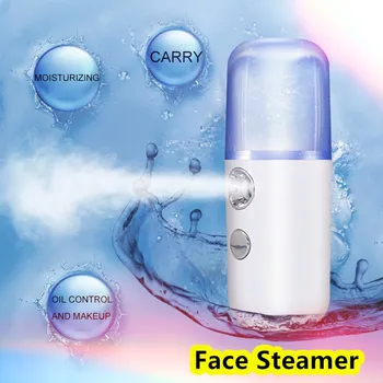 30ml Nano Face Steamer Professional Facial Sprayer Moisturizing Mist Sprayer Santitizer Mini USB Humidifier Sprayer Spray
30ml Nano Face Steamer Professional Facial Sprayer Moisturizing Mist Sprayer Santitizer Mini USB Humidifier Sprayer Spray