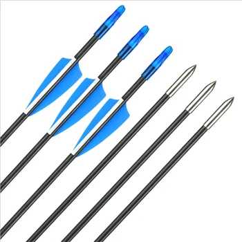 New 12PCS 31'' High Quality Fiberglass Arrows With Replaceable Arrowhead ForRecurve Bow Archery Hunting 
New 12PCS 31'' High Quality Fiberglass Arrows With Replaceable Arrowhead ForRecurve Bow Archery Hunting