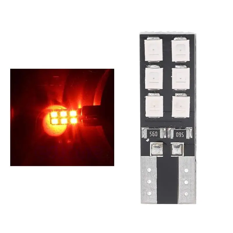 LED Door Map Bulb Red Light CANBUS ERROR FREE W5W 194 168 T10 2835-12 SMD New
LED Door Map Bulb Red Light CANBUS ERROR FREE W5W 194 168 T10 2835-12 SMD New