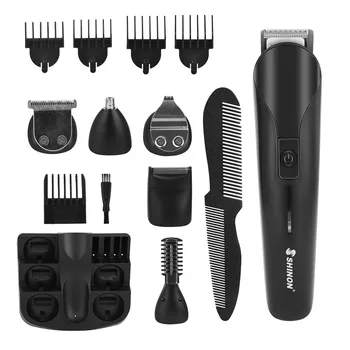 6 in 1 Multifunctional Beard Trimmer Electric Hair Clipper Cordless Hair Trimmer Rechargeable Shaver Razor Nose Trimmer men
6 in 1 Multifunctional Beard Trimmer Electric Hair Clipper Cordless Hair Trimmer Rechargeable Shaver Razor Nose Trimmer men