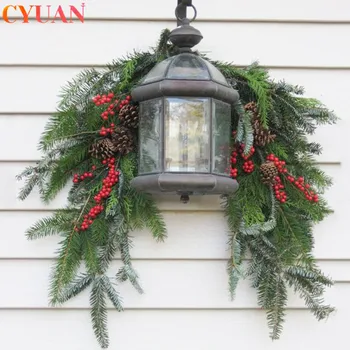 Christmas Artificial Rattan Berry Flower Branch Pinecone Snow Ball Garland Wreath Hanging Xmas Party Home Christmas Decorations
Christmas Artificial Rattan Berry Flower Branch Pinecone Snow Ball Garland Wreath Hanging Xmas Party Home Christmas Decorations