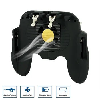 Mobile Joystick Controller Turnover Button Gamepad for iPhone PUBG iOS Android Operating Gamepad With Cooling Fan Game Trigger
Mobile Joystick Controller Turnover Button Gamepad for iPhone PUBG iOS Android Operating Gamepad With Cooling Fan Game Trigger