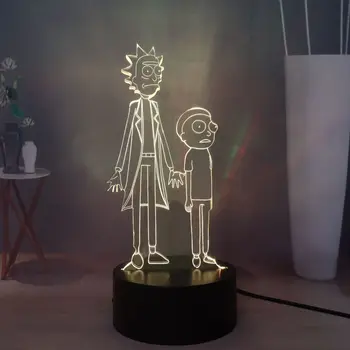 Cartoon Table Lamp for Children Modern Rick and Morty Desk Lamp USB Touch Colorful LED Night Light Cool Kids Bedroom Night Lamp
Cartoon Table Lamp for Children Modern Rick and Morty Desk Lamp USB Touch Colorful LED Night Light Cool Kids Bedroom Night Lamp