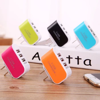 Luminous Porous Travel Charger Universal Phones USB Replenisher Convenience Tourism Home Multi-port Plug Accessories Supplies
Luminous Porous Travel Charger Universal Phones USB Replenisher Convenience Tourism Home Multi-port Plug Accessories Supplies