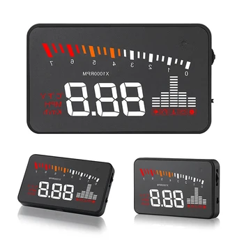 Car Auto Practical Display Electronic HUD Windshield Projector Car Display Car HUD Projector Black Durable
Car Auto Practical Display Electronic HUD Windshield Projector Car Display Car HUD Projector Black Durable