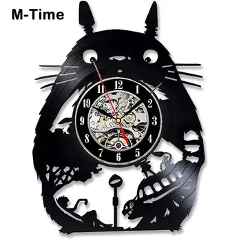 Studio Ghibli Totoro Wall Clock Cartoon My Neighbor Totoro Vinyl Record Wall Clocks Watch Home Decor Christmas Gift for Children
Studio Ghibli Totoro Wall Clock Cartoon My Neighbor Totoro Vinyl Record Wall Clocks Watch Home Decor Christmas Gift for Children