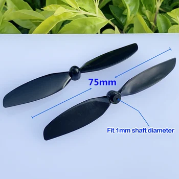 2PCS 75mm Blade Propeller Prop Blade CW+CCW Fit Shaft Diameter 1mm Fr RC Quadcopter Drone Coreless Motor N30 Toy Plane Model
2PCS 75mm Blade Propeller Prop Blade CW+CCW Fit Shaft Diameter 1mm Fr RC Quadcopter Drone Coreless Motor N30 Toy Plane Model