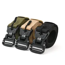 Tactical Men Women Army Belt Quick Release Buckle Outdoor Combat Survival Military Canvas Webbing Belt Hunting Accessories
Tactical Men Women Army Belt Quick Release Buckle Outdoor Combat Survival Military Canvas Webbing Belt Hunting Accessories