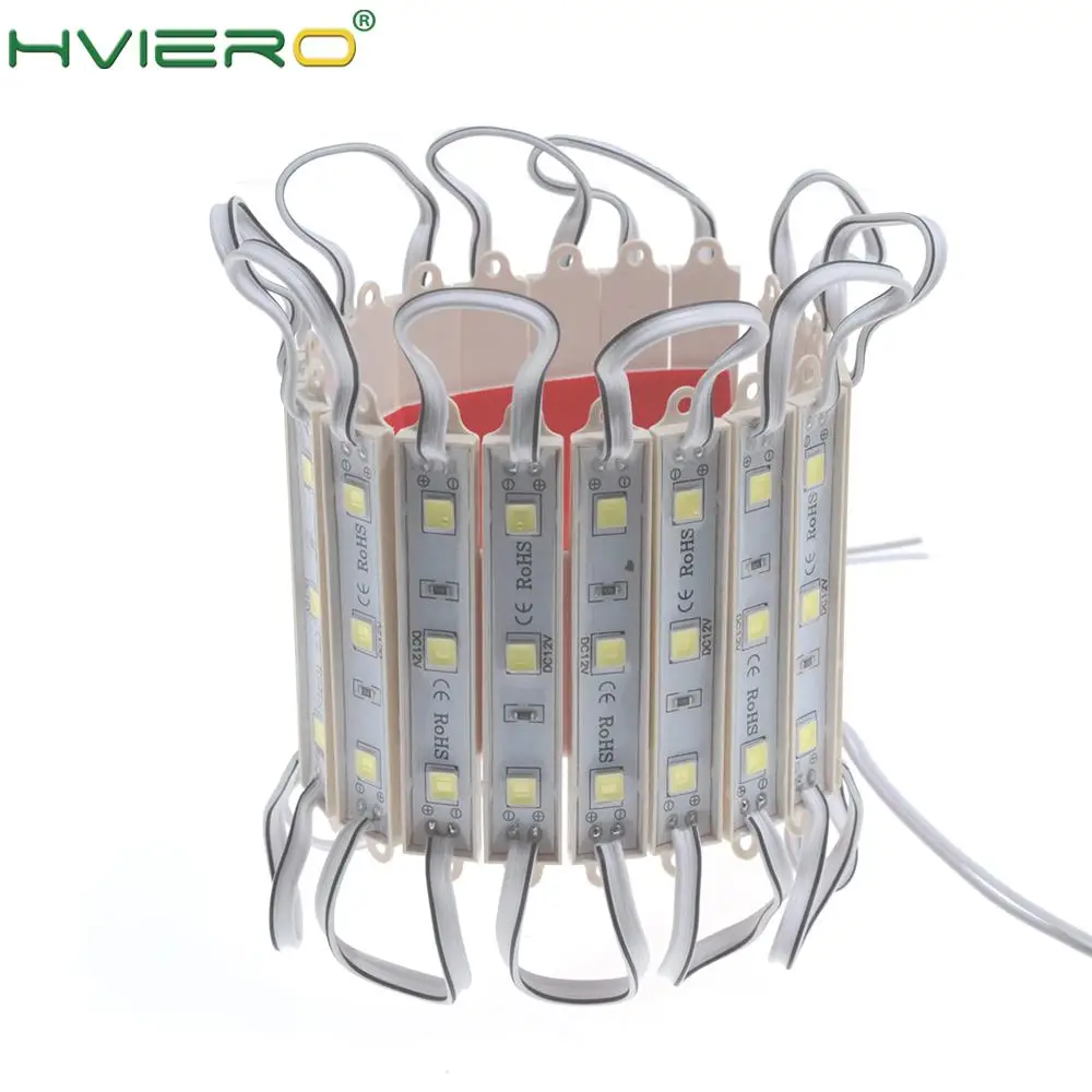 20 pcs 12V 5050 SMD 3 LED Module Waterproof IP65 DC 12V Light LED Green Red Blue White Warm-White
20 pcs 12V 5050 SMD 3 LED Module Waterproof IP65 DC 12V Light LED Green Red Blue White Warm-White
