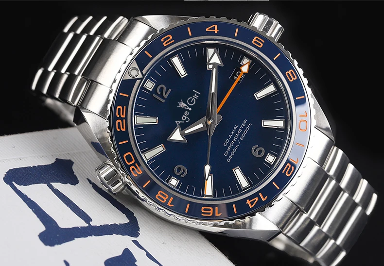 Luxury Brand New Men Automatic Mechanical Independent GMT Waterproof Silver Blue Rubber Red Orange Stainless Steel 007 Watches
Luxury Brand New Men Automatic Mechanical Independent GMT Waterproof Silver Blue Rubber Red Orange Stainless Steel 007 Watches