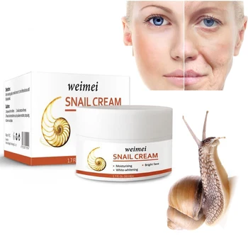 Weimei Snail Cream With Anti-Aging Facial Treatment Whitening Cream 50ML Skin care Face cream 2020& 
Weimei Snail Cream With Anti-Aging Facial Treatment Whitening Cream 50ML Skin care Face cream 2020&