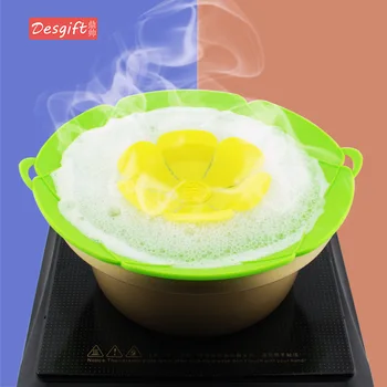 Creative Silicagel Spill-proof Pot Cover Anti-Flutter Pot Cover Large Size High-temperature Resistant Stop Boiling Lids Leak-Pro
Creative Silicagel Spill-proof Pot Cover Anti-Flutter Pot Cover Large Size High-temperature Resistant Stop Boiling Lids Leak-Pro