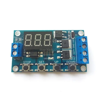 DC 5V--36V Trigger Cycle Timing Delay Switch Circuit MOS Tube Pulse Generator Instead of Relay Module Whosale&Dropship
DC 5V--36V Trigger Cycle Timing Delay Switch Circuit MOS Tube Pulse Generator Instead of Relay Module Whosale&Dropship