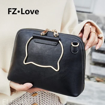 Women Solid Shoulder Bags Metal Cat Handle Shell Bags PU Leather Crossbody Bag Purse Trendy Large Capacity Handbags for Girls
Women Solid Shoulder Bags Metal Cat Handle Shell Bags PU Leather Crossbody Bag Purse Trendy Large Capacity Handbags for Girls