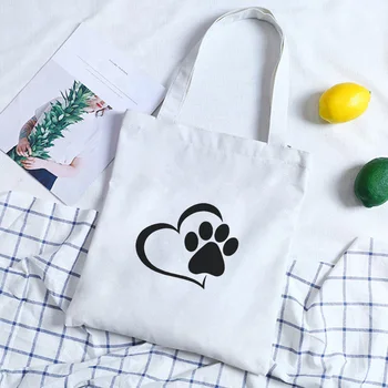 New Large Capacity Love Dog Paw Shoulder Canvas Bags Harajuku Casual Messenger Bag Fashion Cute Cartoon Handbag Women Bag Purse
New Large Capacity Love Dog Paw Shoulder Canvas Bags Harajuku Casual Messenger Bag Fashion Cute Cartoon Handbag Women Bag Purse