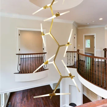Hot Postmodern Staircase long size Chandelier Creative Multi-Flat Duplex Hotel Villa Shaped Staircase big Chandelier 110v 220v
Hot Postmodern Staircase long size Chandelier Creative Multi-Flat Duplex Hotel Villa Shaped Staircase big Chandelier 110v 220v