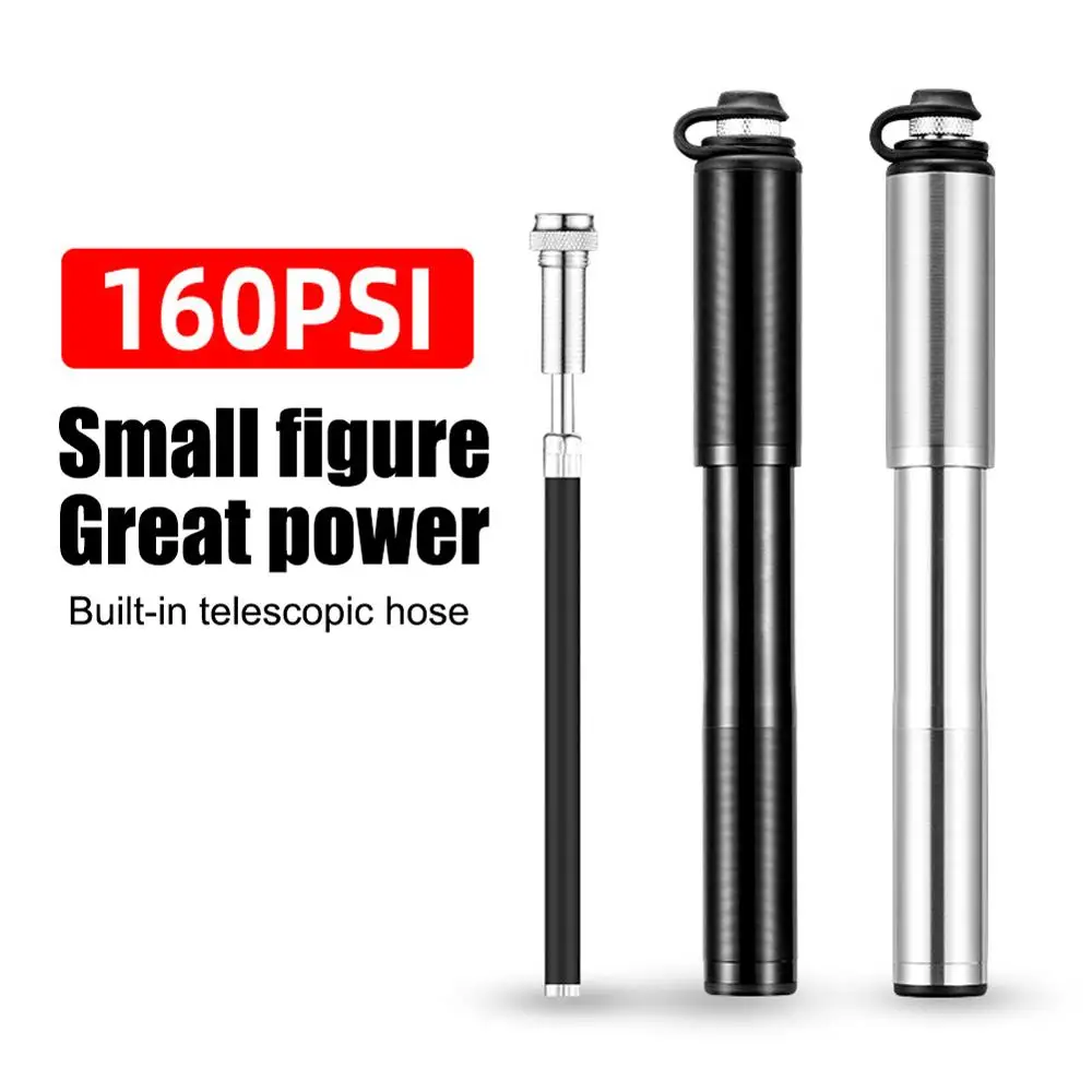Mini Bicycle Pump Aluminum Alloy Mini Portable Light Air Pump for Bike Cycling Tire Inflator High Pressure Car Tire Accessories
Mini Bicycle Pump Aluminum Alloy Mini Portable Light Air Pump for Bike Cycling Tire Inflator High Pressure Car Tire Accessories
