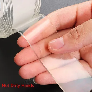 1/2/3/5m Reusable Double-Sided Adhesive Multipurpose Nano-Adhesive Tape No Trace Washed Magic Glue Loop Disks Tie Glue
1/2/3/5m Reusable Double-Sided Adhesive Multipurpose Nano-Adhesive Tape No Trace Washed Magic Glue Loop Disks Tie Glue