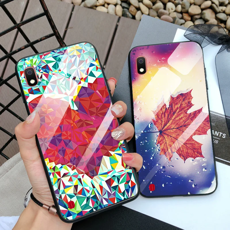 Tempered Glass Phone Case For Samsung A10 A30 A305F Back Cover Woderful Flower For Samsung A40 A50 A70 A405F Phone Bags M20
Tempered Glass Phone Case For Samsung A10 A30 A305F Back Cover Woderful Flower For Samsung A40 A50 A70 A405F Phone Bags M20