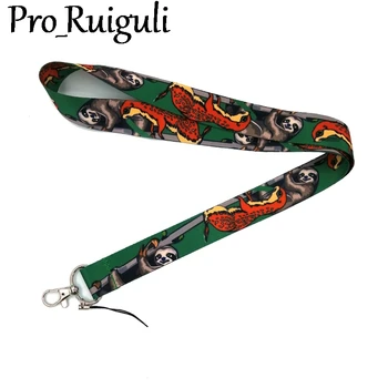 30pcs Lazy sloth Animals Neck Strap Lanyard keychain Mobile Phone ID Badge Holder Rope Key Chain Keyrings cosplay Accessories
30pcs Lazy sloth Animals Neck Strap Lanyard keychain Mobile Phone ID Badge Holder Rope Key Chain Keyrings cosplay Accessories