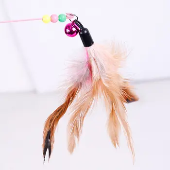 New New Metal Wire Funny Cat Toy With Feather Bells Funny Cat Stick Pet Supplies Funny Cat / Kitten Pet Teaser Feather Thread
New New Metal Wire Funny Cat Toy With Feather Bells Funny Cat Stick Pet Supplies Funny Cat / Kitten Pet Teaser Feather Thread